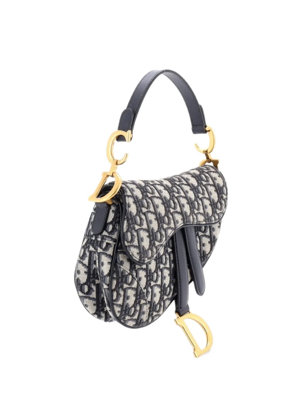 Dior Small Saddle Bag with Strap
Blue Dior Oblique Jacquard - Picture 5 of 9